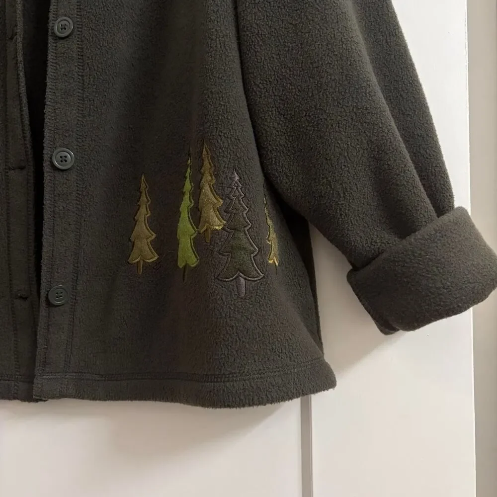 Croft-barrow Women's Green and Khaki Cardigan - Picture 3 of 5